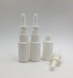 100 piezas al por mayor esterilizado 20ml hdpe botella de aerosol nasal 20ml bomba de pulverizador nasal botella 20ml aplicador nasal al por mayor