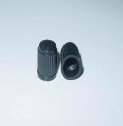 100 PCSlot Plastic Tyre Vlep Caps Car Tyre Klep STEM Cover 8V1 Draden Retail hele4567025