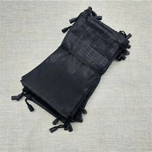 100 pcslot Zachte Waterdichte Microfiber Gladde Zonnebril Tas Brillenzakje Zwarte Kleur Brillenkoker Groothandel Goede Kwaliteit 240118