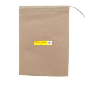 100 PCSlot theefilterzakken natuurlijke ongebleekte papieren wegwerp thee infuser lege tas met trekkoord voor kruiden koffie DD