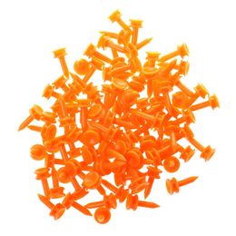 100 PCSpack Professional Golf Tees 25mm 098 Castle Golfer Accessory Plastic Golf Tees Perfection pour Teeing the Ball 240515