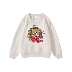 100% puur katoen jongens meisjes Hoodies klassieke Letter Print Truien Designer kinderen Sweatshirt Herfst Winter Hoodie Casual Tops mode jas CSD2311235