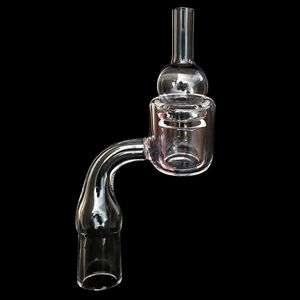 100% Real XXL Quartz Thermal Banger avec bouchon de carb 10mm 14mm 18mm Double Tube Quartz Clou thermique pour conduite d'eau en verre livraison gratuite