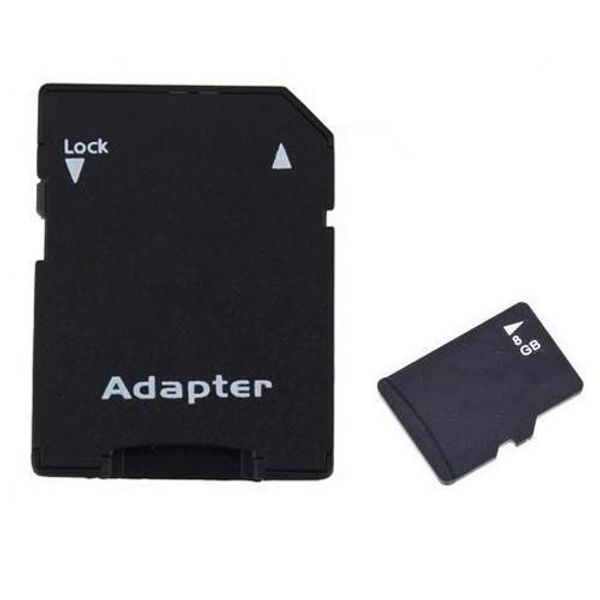 Tarjeta TF de memoria 100% real de 8GB genuina de 8GB con adaptador para teléfono celular Reproductor de MP3 / 4/5 Tablet PC