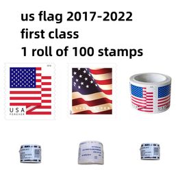 100 rouleau timbre nous timbre timbre-poste de première classe 2023 drapeau timbres série mariage Roses timbre commémoratif