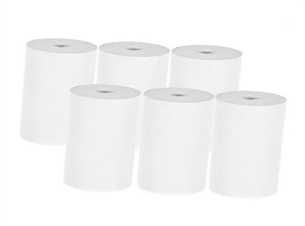 100 Rollslot 57x30mm Thermal Receipt Paper Carte Credit Card Recgister RALL RALL PRIME IMPRIMER PAPER6158156