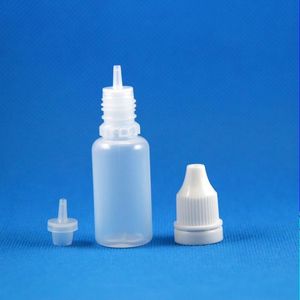 100 sets 15 ml plastic druppelflesjes Tamper Evidence-dop Lange dunne naaldtip Mondstuk voor e-vloeistofdruppeldamp e-vloeistof 15 ml Skkeo Umhtm