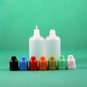 100 Sets/partij 50ml Plastic Dropper Flessen Kind Proof Lange Dunne Tip PE Veilig Voor e Liquid Vapor Vapt sap e-Liquide 50 ml Qiqko