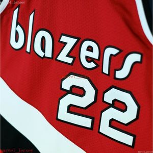 100% cosido Clyde Drexler 83 84 Jersey XS-6XL Mensos para hombres Jerseys Barrase Men Mujeres Jóvenes