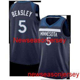 100% cousu Malik Beasley # 5 maillot de basket-ball pas cher personnalisé hommes femmes jeunesse XS-6XL maillots de basket-ball