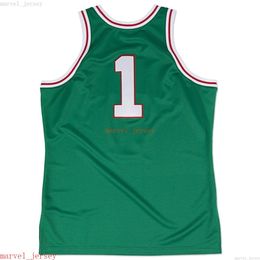 100% gestikte Oscar Robertson Green 1970-71 Jersey XS-6XL Mens Throwbacks Basketball jerseys goedkope mannen vrouwen jeugd