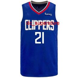 100% genaaid Patrick Beverley Basketball Jersey Custom Mens Vrouwen Jeugd XS-6XL basketbaltruien