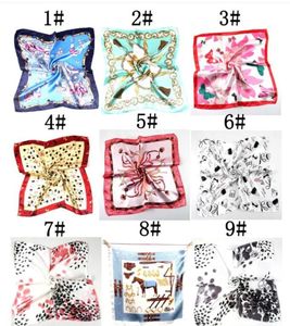 100 écharpes d'automne d'été et d'hiver, imitation féminine, polyvalent, petit carré professionnel, fabricants en gros, Hangzhou Silk, écharpe