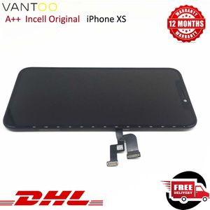 Paneles de pantalla OLED originales 100% probados para iPhone XS Ensamblaje completo con instalación perfecta de ajuste táctil 3D DHL gratuito