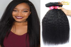 100 Onbewerkte Peruaanse Yaki Steil Haar 3 Bundels Peruaans Maagdelijk Haar Nat En Golvend Kinky Recht Grof Yaki Straight Virgi5025532