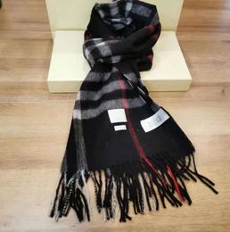 100% hiver cachemire designer écharpe de haute qualité doux épais mode hommes femmes luxe foulards neutre classique plaid grande cape à carreaux imitation 5 couleurs de haute qualité