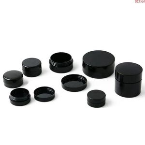 100 x Voyage Petit 1g 2g 3g 5g 10g 20g Pots Pot Boîte Maquillage Nail Art Cosmétique Perle Conteneur De Stockage Noir Portable Crème Jargood Bqpxk