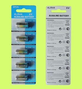 476A 4LR44 28A A544 L1325 6V Alkalinebatterijen 5 stks/blisterkaart 1000Cards per partij