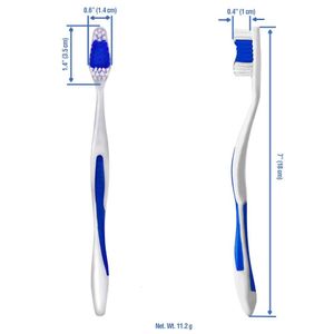 1000 paquete lote al por mayor de cepillos de dientes clásicos estándar: compra a granel para oficinas dentales, hoteles y uso personal: alta calidad y asequible