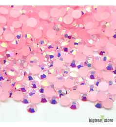 100000 pièces/sac 3mm dos plat AB cristal Nail Art strass pour décorations Nail Art, autocollants ronds en cristal pour vêtements et artisanat livraison rapide