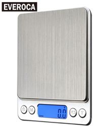 100001G Kitchen Electronic Scale numérique Portable Scases de haute précision Outils de mesure LCD Scale de farine de farine T28246279