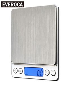 100001G Kitchen Electronic Scale Digital Portable Food Scales High Precision Mesury Tools LCD Précision Farine Scale Poids T22515480