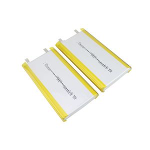 10000mAh Lithium Polymer Batterie Taille 1260110 Cellule Lipo 3.7v pour Power Bank