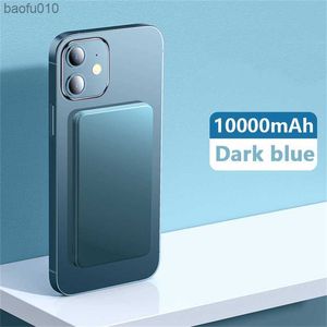 Banque de puissance magnétique 10000mAh pour iphone 12 13 Pro max mini 15W powerbank sans fil pour xiaomi Samsung Mobile Power batterie L230712