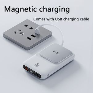 20000mAh Mini batterie externe 15W chargeur sans fil magnétique 22.5W charge Super rapide intégrée 3 câbles pour iPhone14 Xiaomi Sangsung