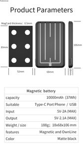 Banco de energía de 10000 mAh para OnePlus Ace Nord N20 N10 N200 CE 2 5G N100 Batería Case para OnePlus 6 6T 7 7T 8 8T 9 10 Pro 9R 9RT Cubierta
