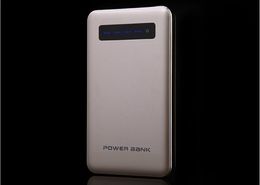 10000 mAh Ultradin Power Bank Draagbare externe noodbatterijoplader Powerbank voor iPhone 6s Plus 7 Samsung iPad Moblie-telefoons