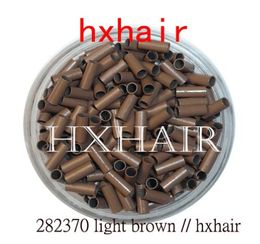 10000 stcs 28 mm koperen buis micro ringen links kralen zwarte dbrown bruine lbrown blonde5737656