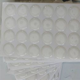 10000 stks / partij 1/2 inch ronde hars dot lijmstickers 0.5 "cirkel 3d epoxy sticker koepel snelle verzending