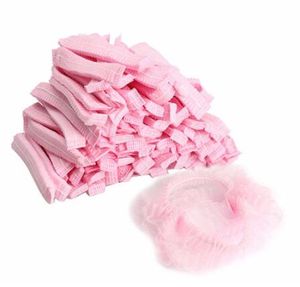 10000 unids/lote, gorros de ducha desechables no tejidos, gorro antipolvo plisado, gorros de baño para hombres y mujeres, para Spa, peluquería, accesorios de belleza