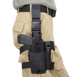 1000D Nylon Universal Tactical Drop Leg Thigh Holster Hunting Army Airsoft Pouch Case Holsters2278094233I