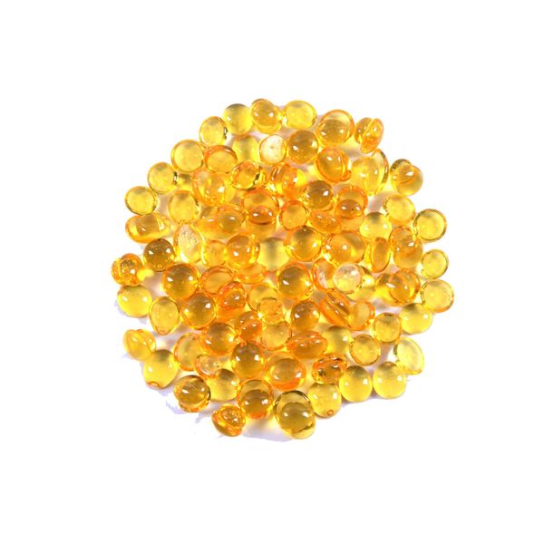 100g Transparent couleur jaune kératine colle granulés perles Grains Extensions de cheveux