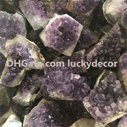 1000 g Top Uruguay Améthyste Quartz Géode Cave Spécimen Minéral Taille Aléatoire Irrégulier Brut Chakra Guérison Violet Cristal Gemsto281i