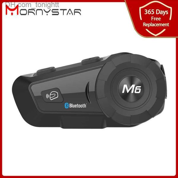 1000m Bluetooth Interphone Moto Casque Casques pour Rider BT Sans Fil Talkie-walkie Moto Stéréo Interphone MP3 GPS FM Radio Q230830