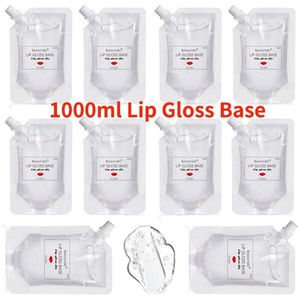 1000ml DIY Clear Lipgloss Base Oil Antiadherente Hidratante Pintalabios Material Gel Brillo de labios Hecho a mano Liquid Makeup1