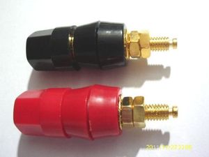 1000 stks audio-luidspreker bindende post 4mm banana jack connector