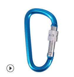 Outdoor gadgets aluminium carabiner touw haak rugzak gesp