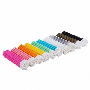 1000pcs brosse à lèvres jetable gros rouge à lèvres brillant baguettes applicateur meilleur pinceau de maquillage accessoires multicolores outils de beauté U3GC #