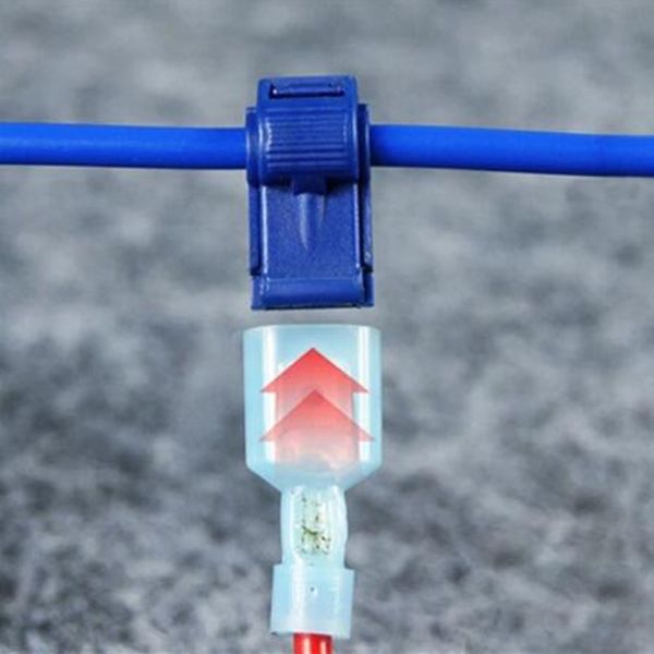 1000 pièces connecteurs de câbles électriques accessoires d'éclairage bornes de fil de verrouillage d'épissure à pression connecteur de fils à sertir connecteur de connexion électrique étanche