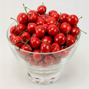 Fournitures de fête de fête rouge Simulation de Fruits artificiels cerises cerises faux fruits et légumes décoration de la maison accessoires de tournage