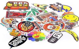 1000 stuks glanzende stickers auto skateboard motorfiets fiets bagage laptop muurstickers pack8983067