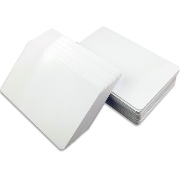 1000 Uds. Tarjetas de Control de acceso de largo alcance uhf tarjeta Rfid de PVC H3 Gen2 u7 u8 tarjetas blancas en blanco ISO180006C Chip 900-960mhz etiqueta para sistema de carretera