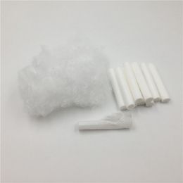 1000 stks / partij Hoogwaardige vervanging Imiro Organic Cotton Wicks voor Nasal Inhaler Sticks