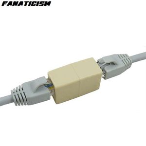 1000 stks veel Hoge Qulaity 8P8C RJ-45 CAT5E Newtwork Ethernet Lan Kabel Joiner Uitbreiding Koppeling Connector RJ45 CAT6 CAT6E Extender 276q