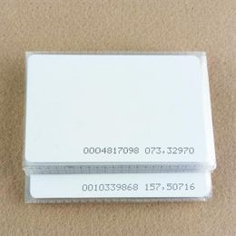 1000 stks / partij TK4100 4102 / EM 4100 Chip RFID 125KHZ Lege Kaart Dunne PVC ID Smart Card