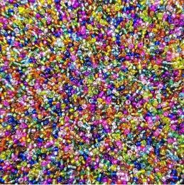 1000 stks / pack mode 15 kleuren kolomvormige glas DIY voor ketting armbanden charmante losse kralen